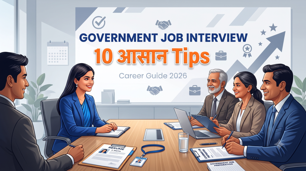 Government Job Interview की तैयारी कैसे करें? 10 आसान Tips
